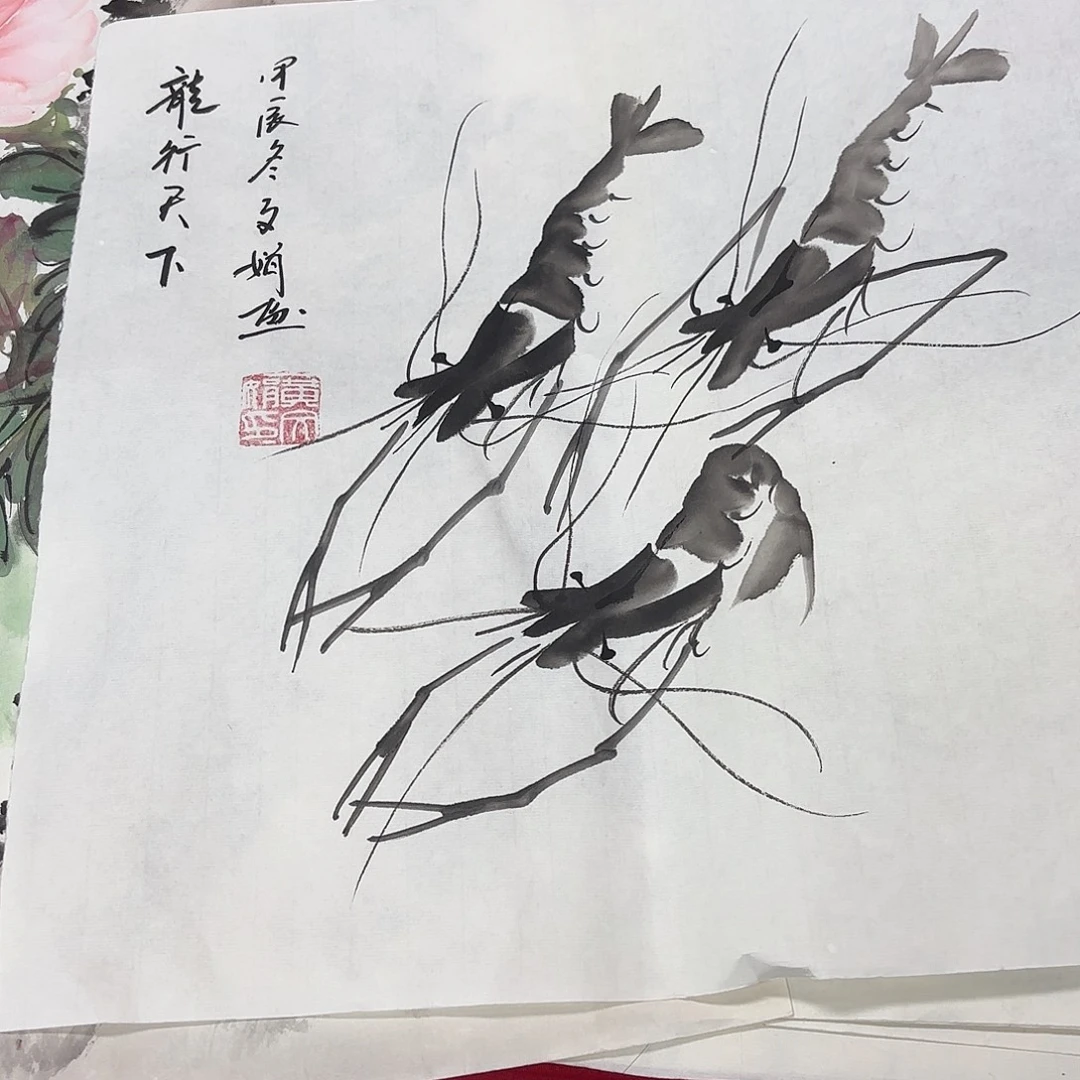 国画国画作品多次参加全国美展