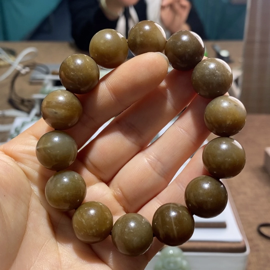 和田玉未镶嵌手链16