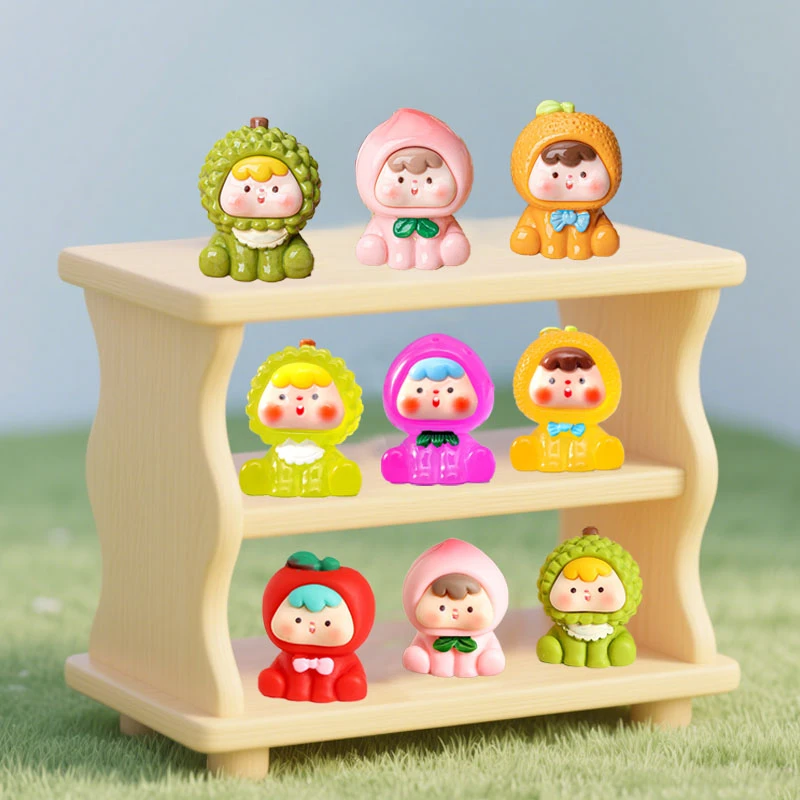 [许愿对对碰九宫格]玩具崽崽二代立体树脂工艺品车载摆件小摆件