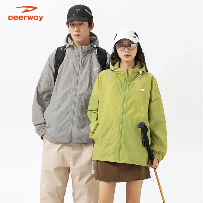 德尔惠新款UPF50+防晒衣情侣户外钓鱼防紫外线透气外出防晒服外套