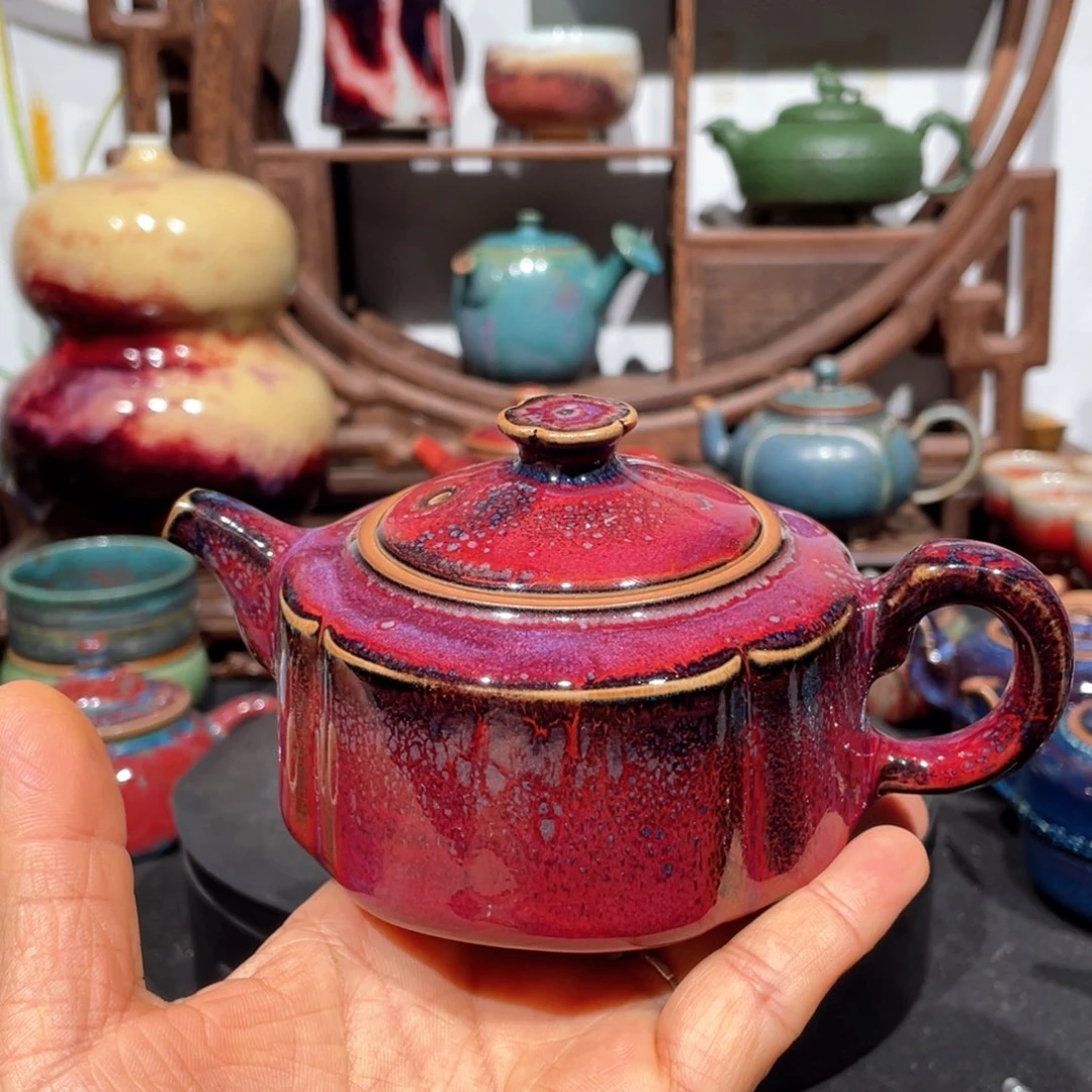 百***叔中国神后钧瓷茶器