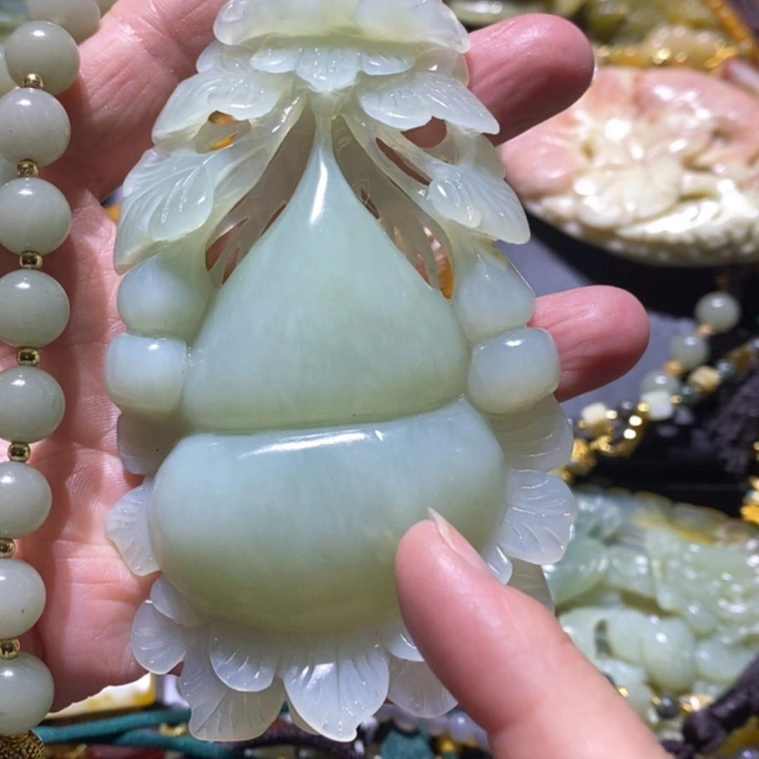 【闪购商品】岫玉毛衣链未镶嵌