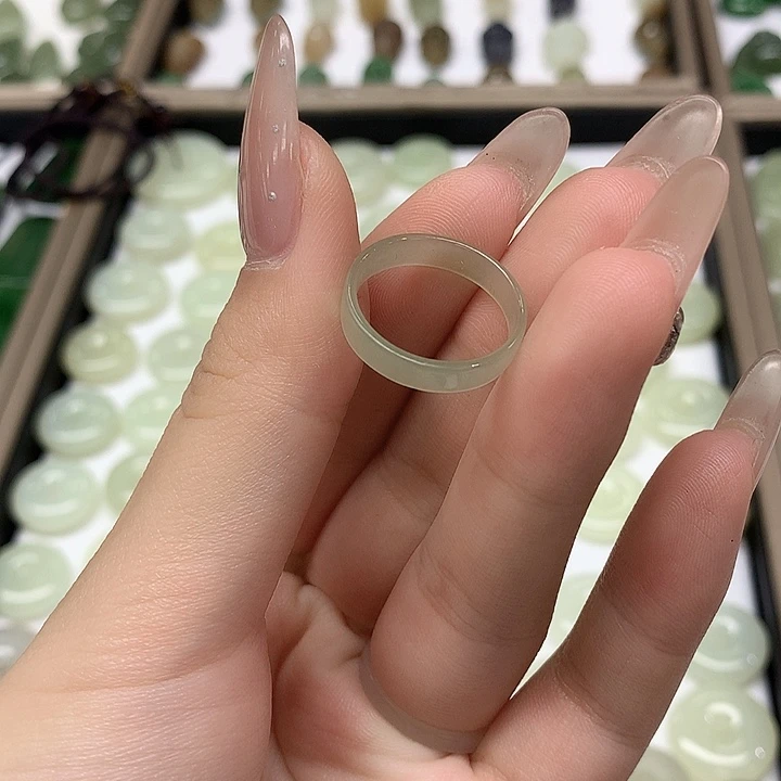 和田玉未镶嵌套链