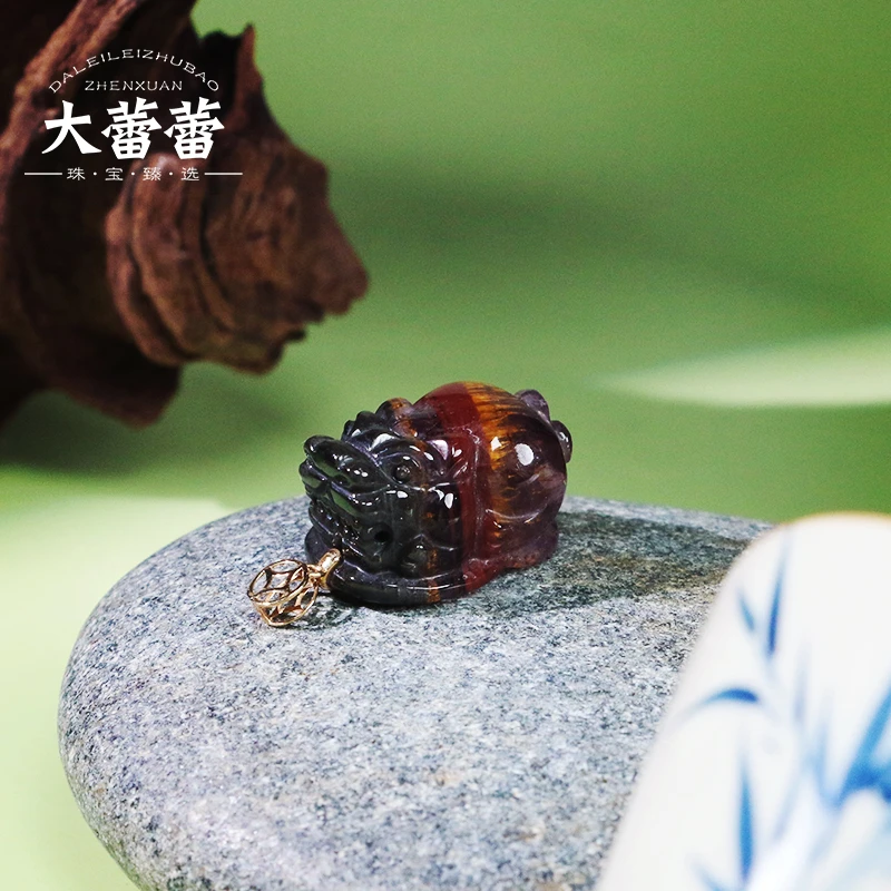 18k极光23四色貔貅吊坠-多样性发其一