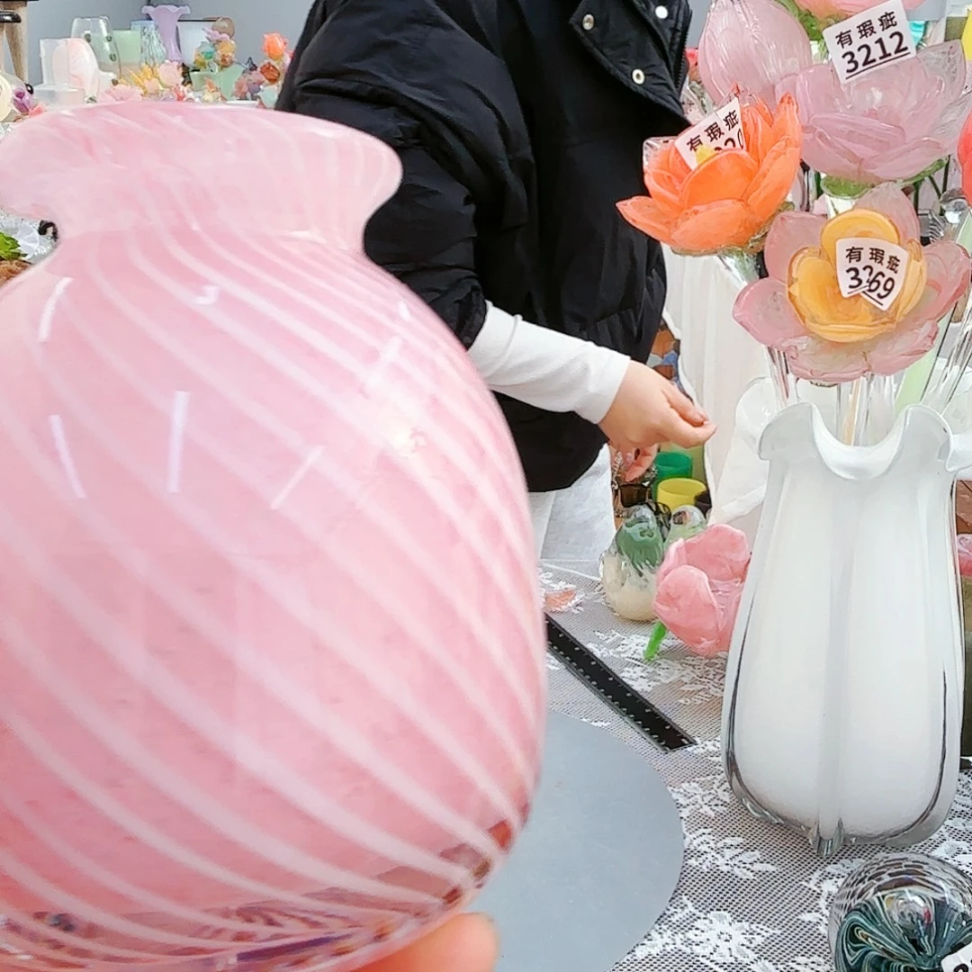 福利不退不换琉璃花瓶艺术品