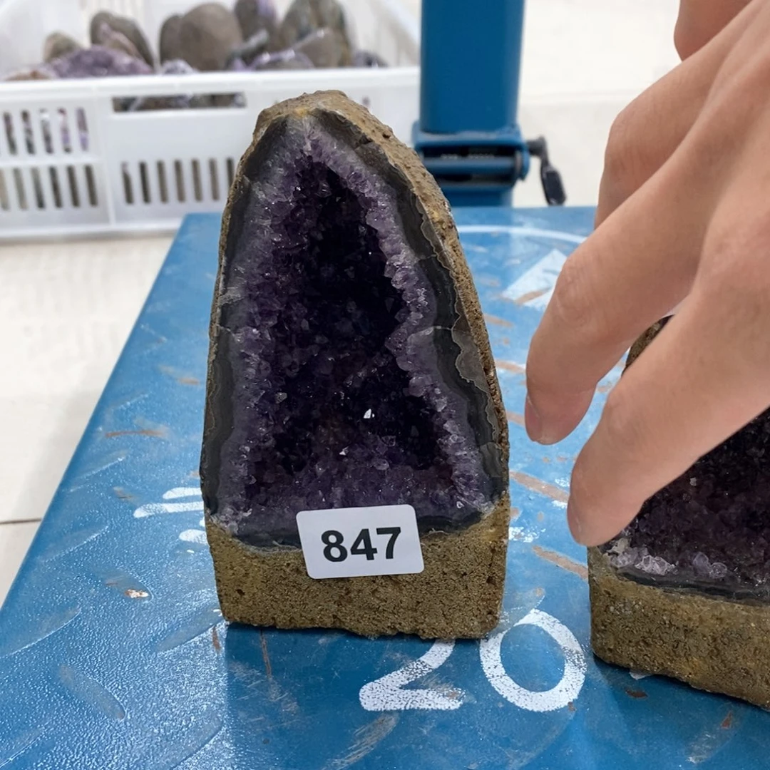 未镶嵌紫晶大型摆件（非配饰）