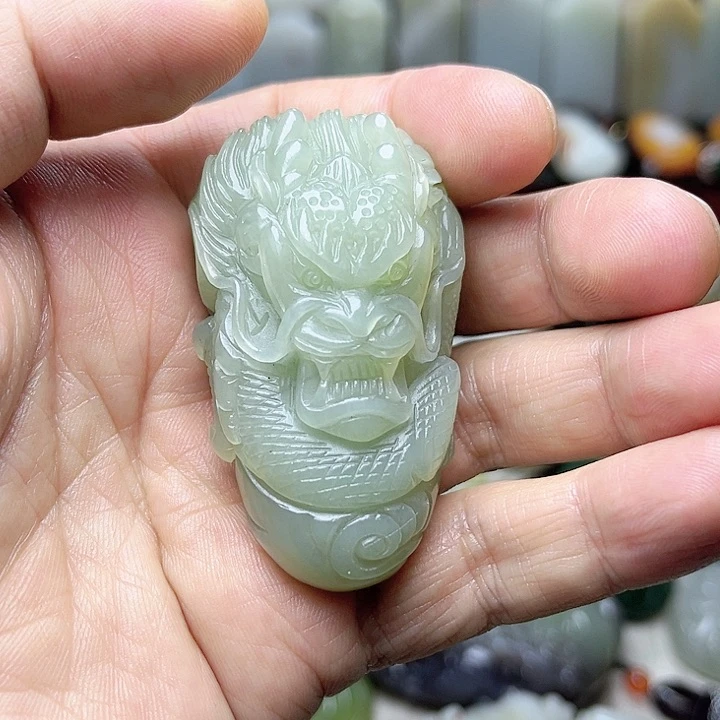 和田玉把件未镶嵌