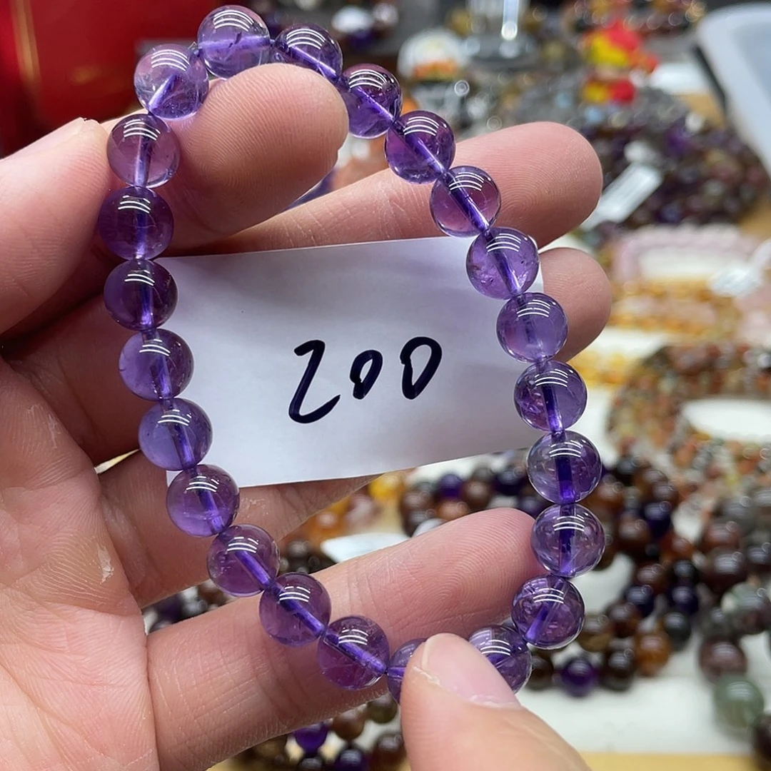 水晶未镶嵌手链天然