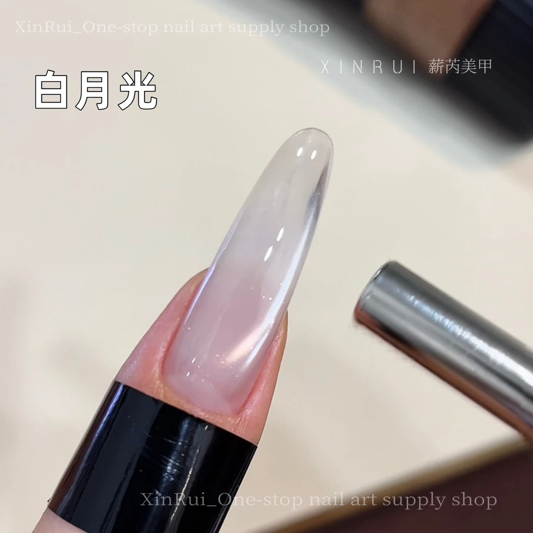 2025年新款肌肤裸色猫眼胶四季百搭色组合流行色美甲店专用甲油胶