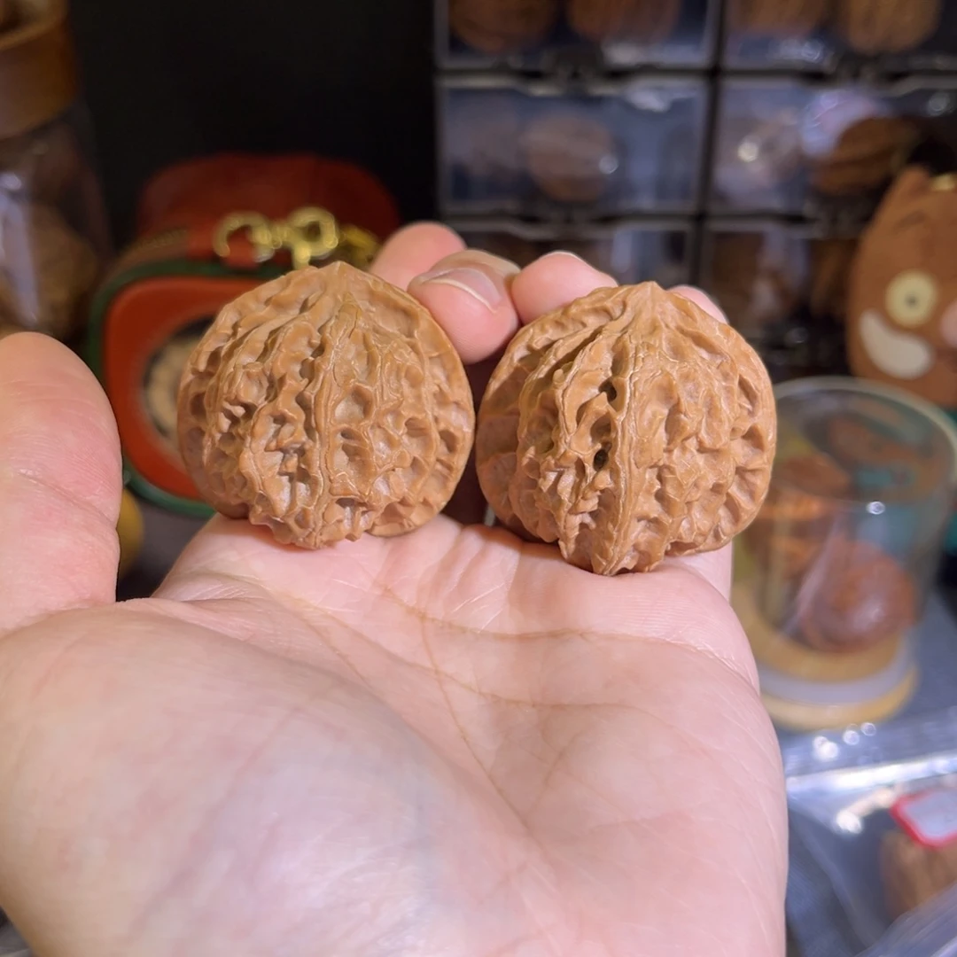 算***了文玩核桃吊坠房山苹果