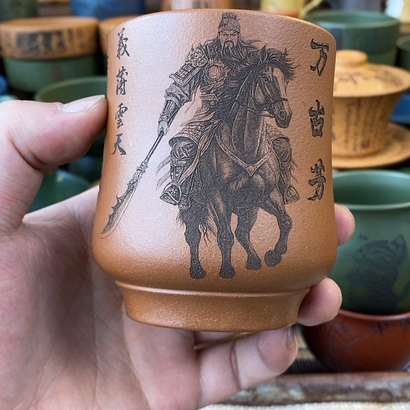 【闪购商品】紫砂杯子宜兴全手工紫砂杯