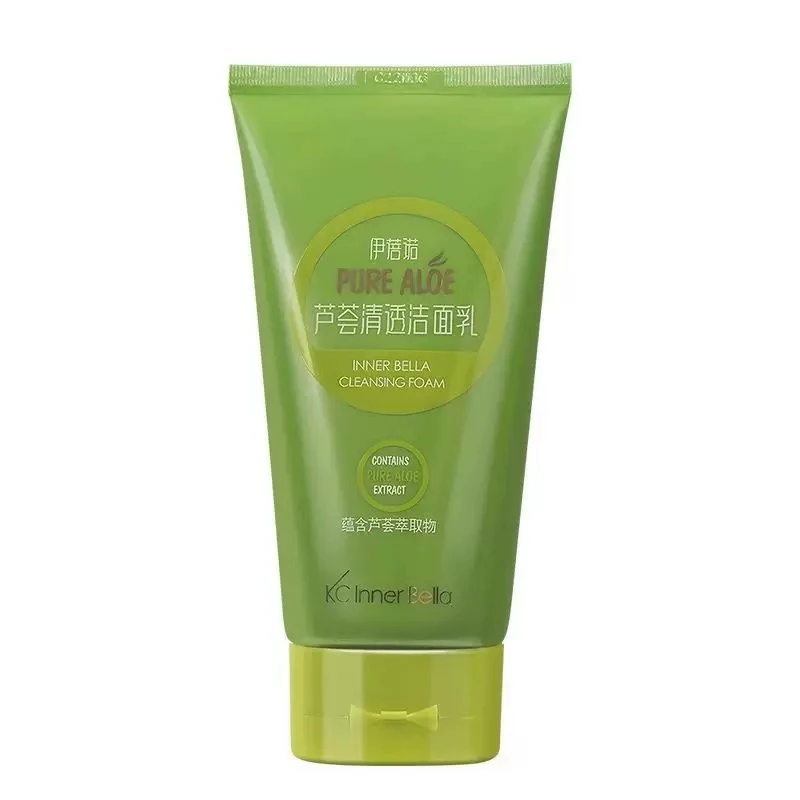 伊蓓诺芦荟清透洗面奶 深层控油 清爽洁面ins学生