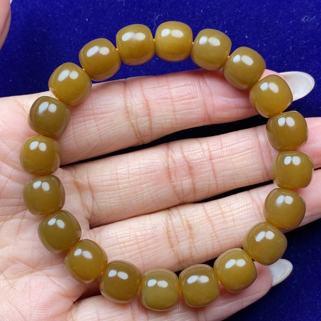 和田玉未镶嵌手串