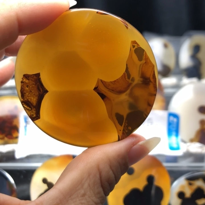 合金玛瑙/玉髓珠宝奇石117