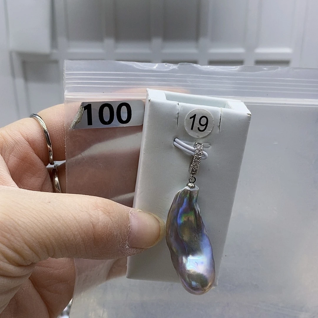 颈饰合金淡水珍珠