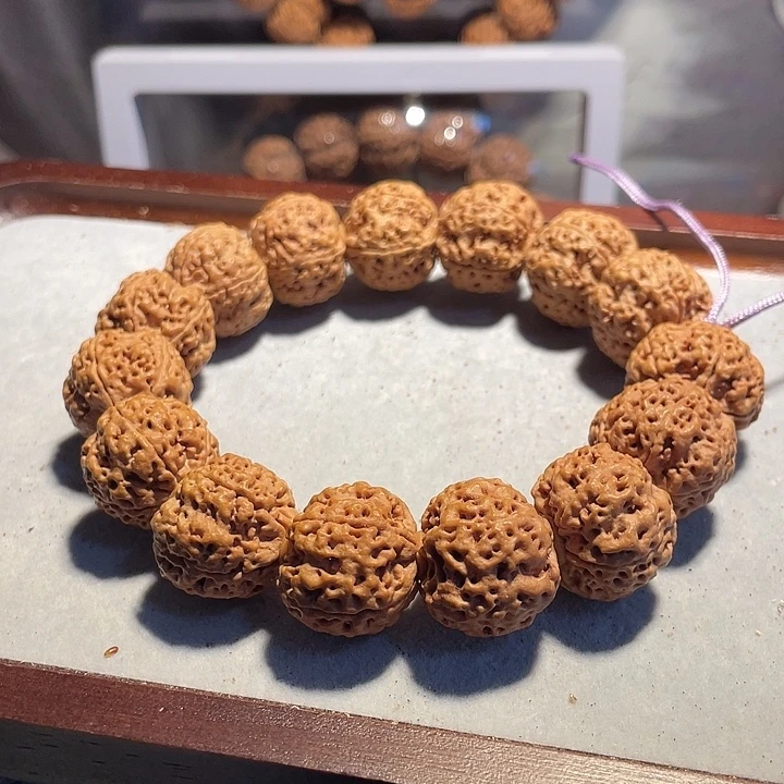 金刚菩提吊坠21mm爆肉蜂王 高海拔籽 压手感强