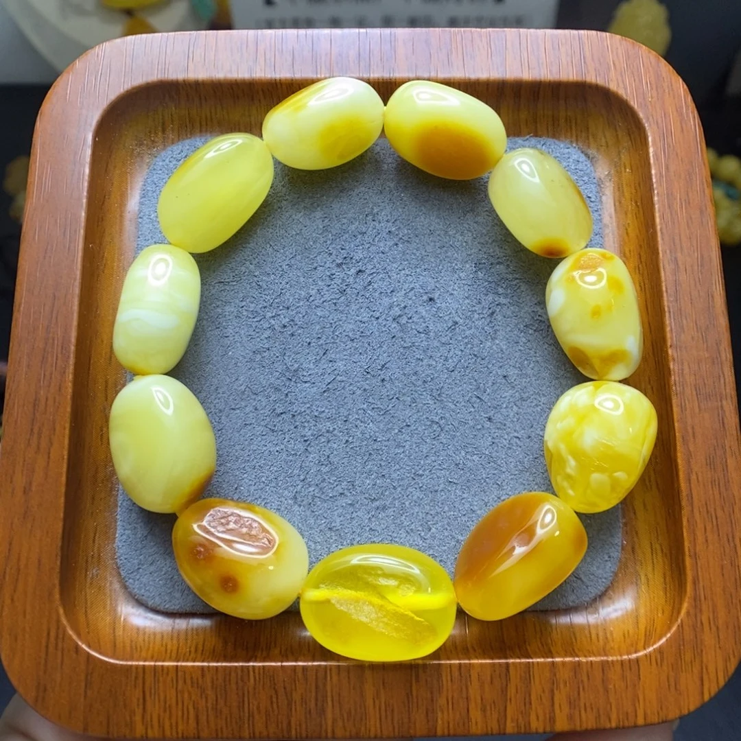 0***0蜜蜡项链未镶嵌郎