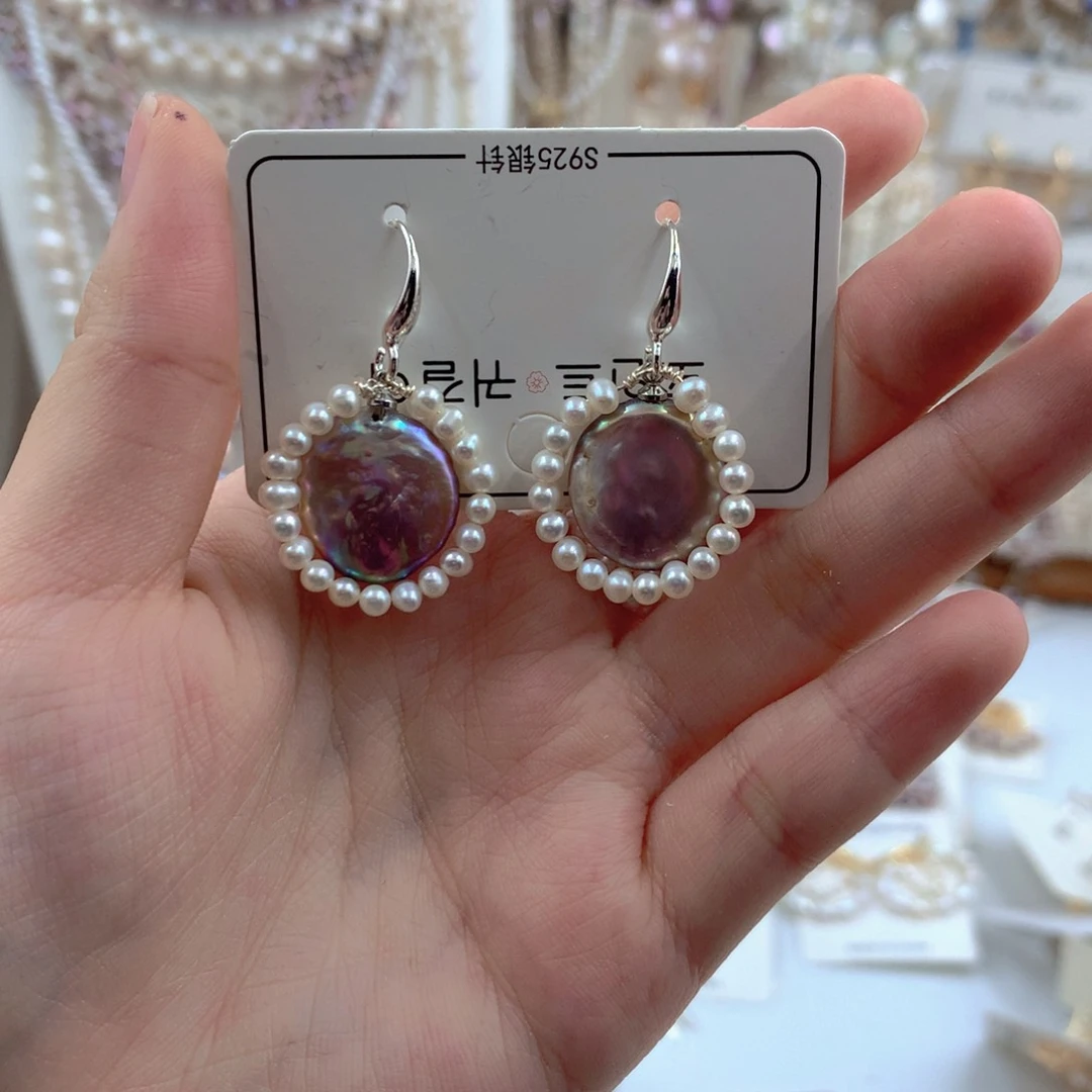 颈饰合金淡水珍珠