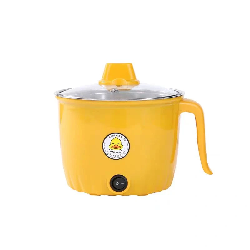 F246多功能煮锅小锅学生宿舍煮面锅韩式炒锅不粘热不锈钢火锅