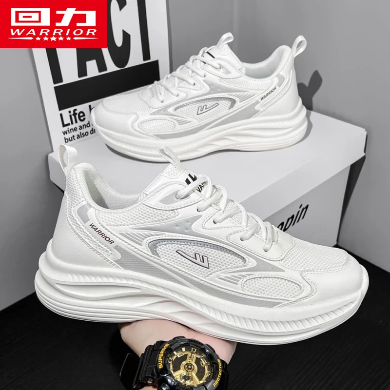 回力男鞋运动鞋2025夏季百搭透气轻便软底网面鞋休闲跑步鞋子男款