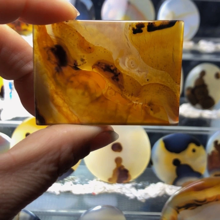 合金玛瑙/玉髓珠宝奇石73