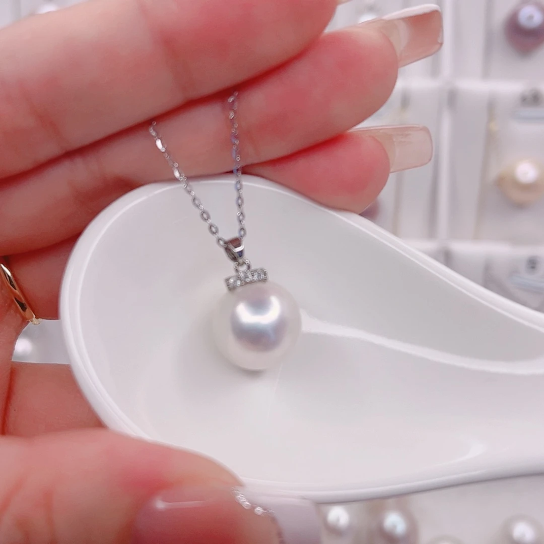 淡水珍珠未镶嵌吊坠(赠链)