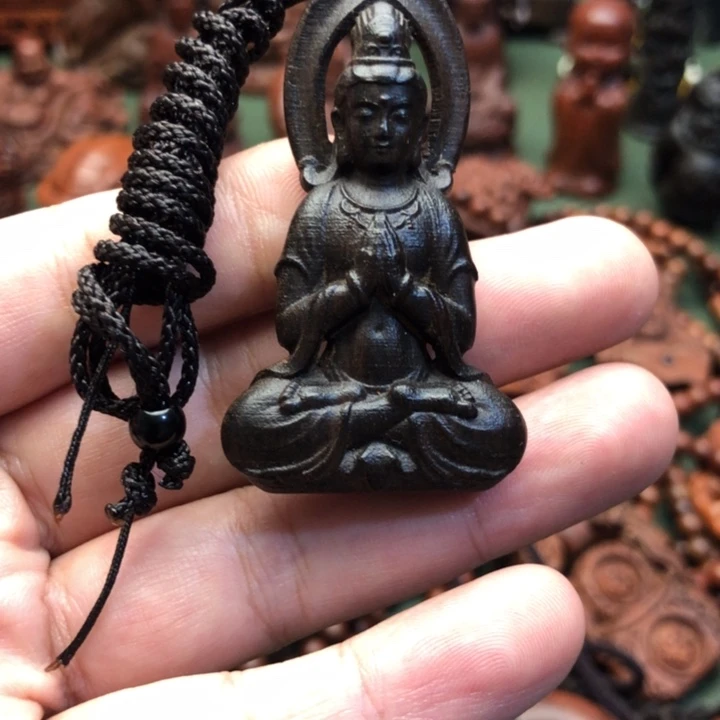 贡木新款观音挂件吊坠