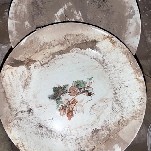 瓷片国营厂库存微瑕30厘米