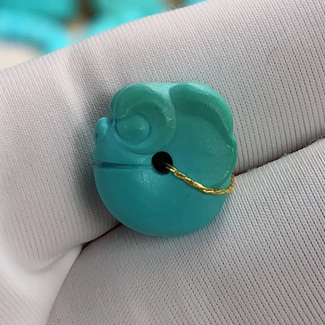 绿松石挂件未镶嵌