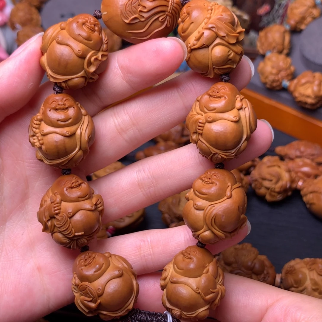 橄榄核手串/手链八宝弥勒