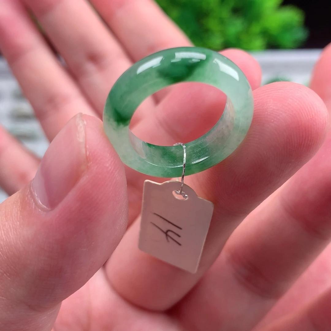 未镶嵌戒指翡翠天然