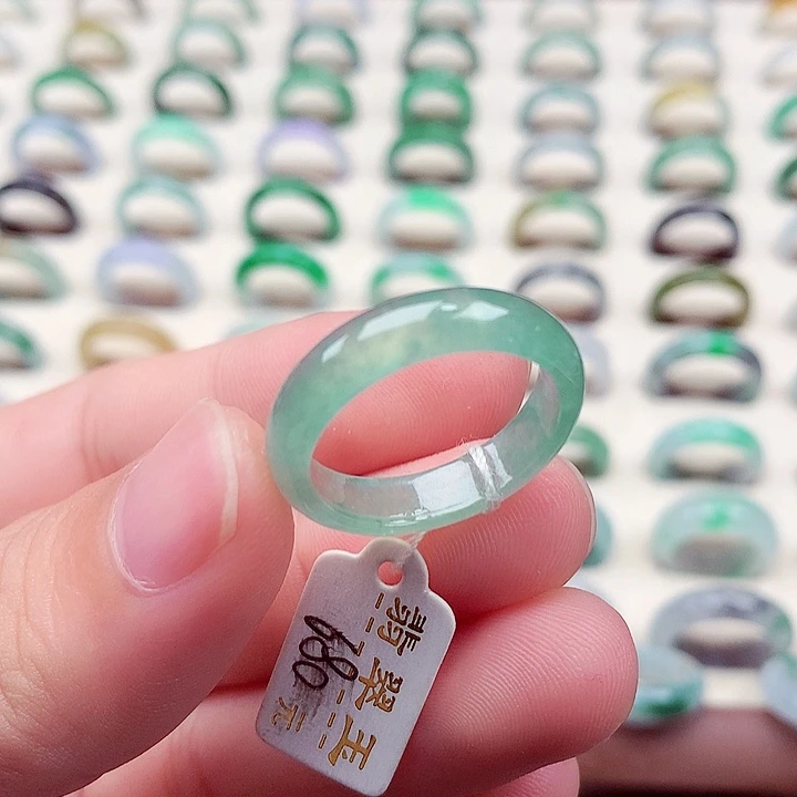 未镶嵌戒指翡翠20号