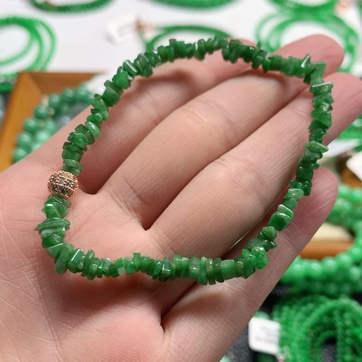 翡翠未镶嵌手链翡翠