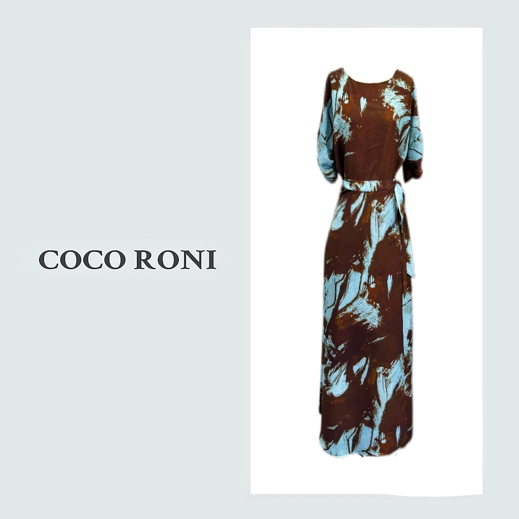 “漫步巴黎”夏季绑带设计宽松版型优雅气质显瘦连衣裙