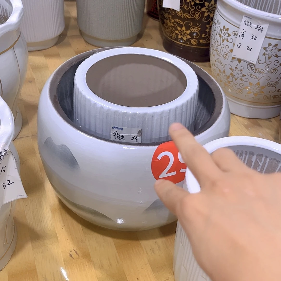 陶瓷花盆默认微瑕