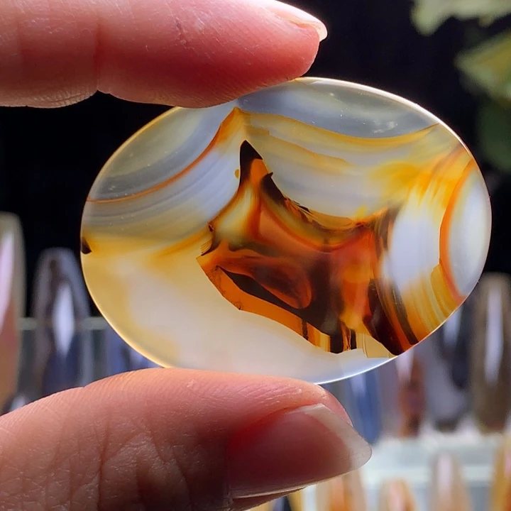 玛瑙/玉髓颈饰未镶嵌117