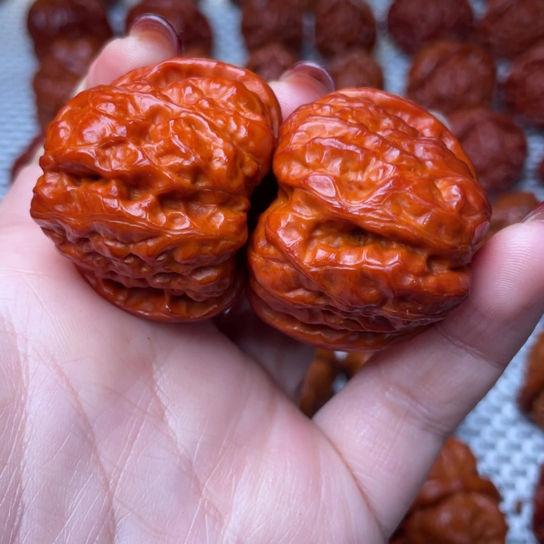 桃核吊坠文玩核桃 手把件 蛤蟆头 40