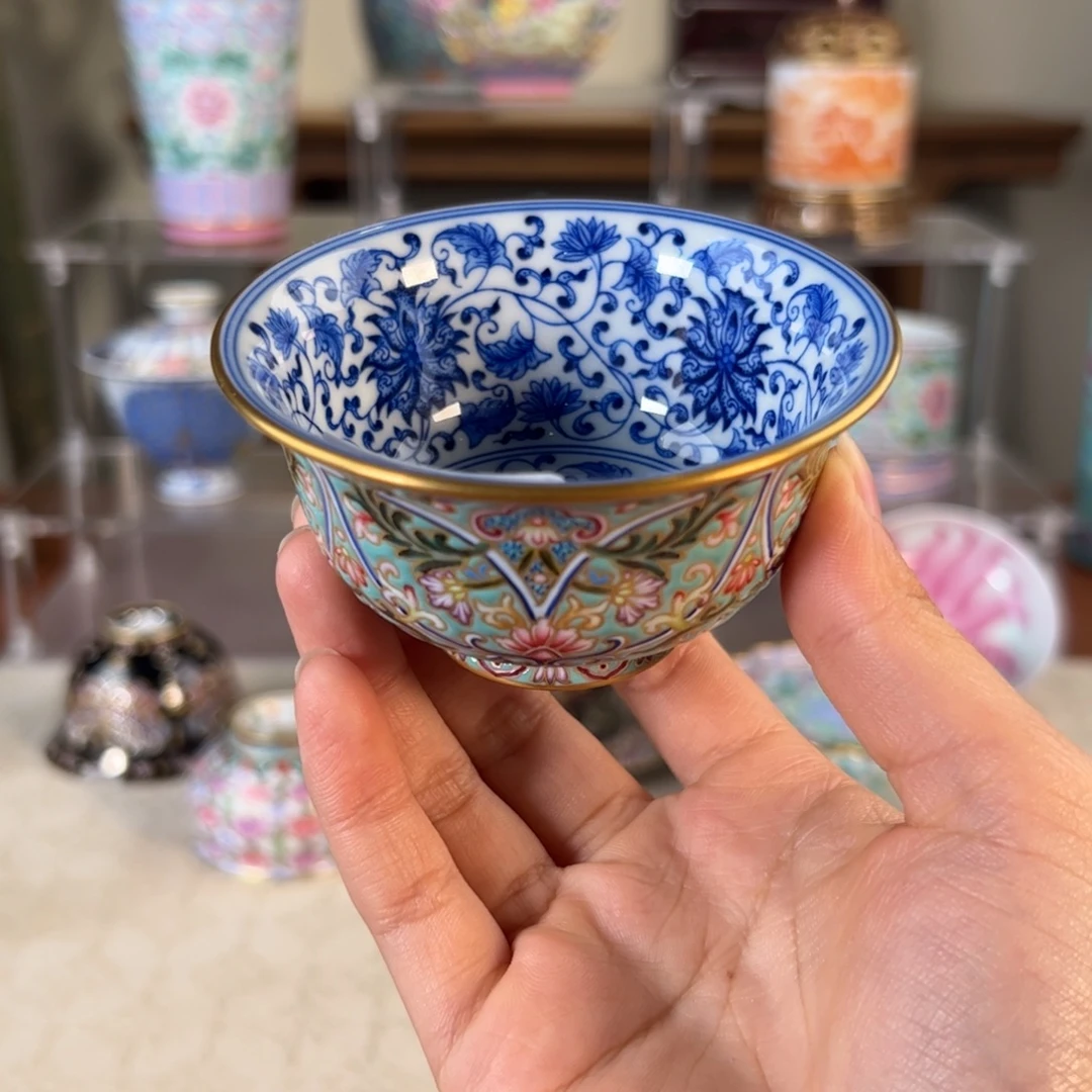 纯手工手绘 高端茶器