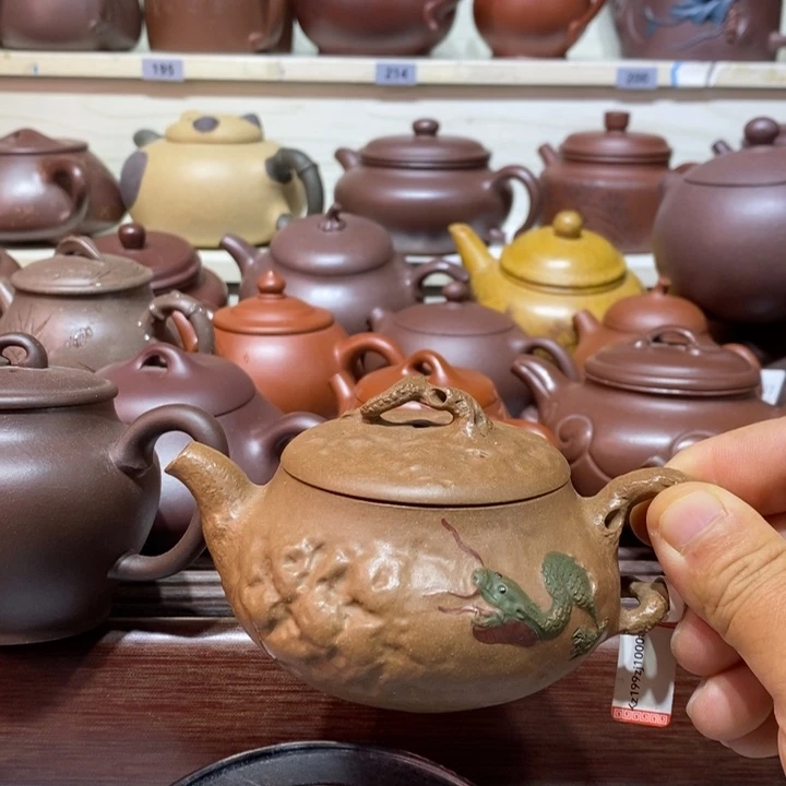 紫砂茶壶精工制作