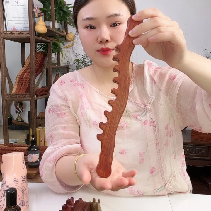 红檀木30厘米瑕疵微裂