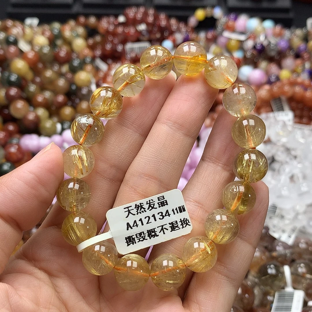 水晶手链未镶嵌，，