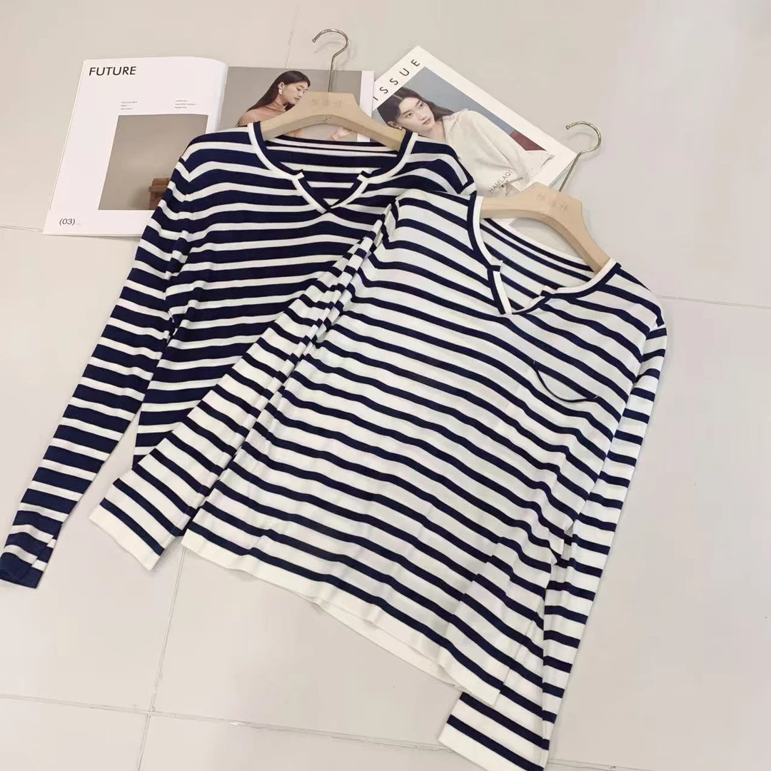 【美姐说】女条纹衫2539