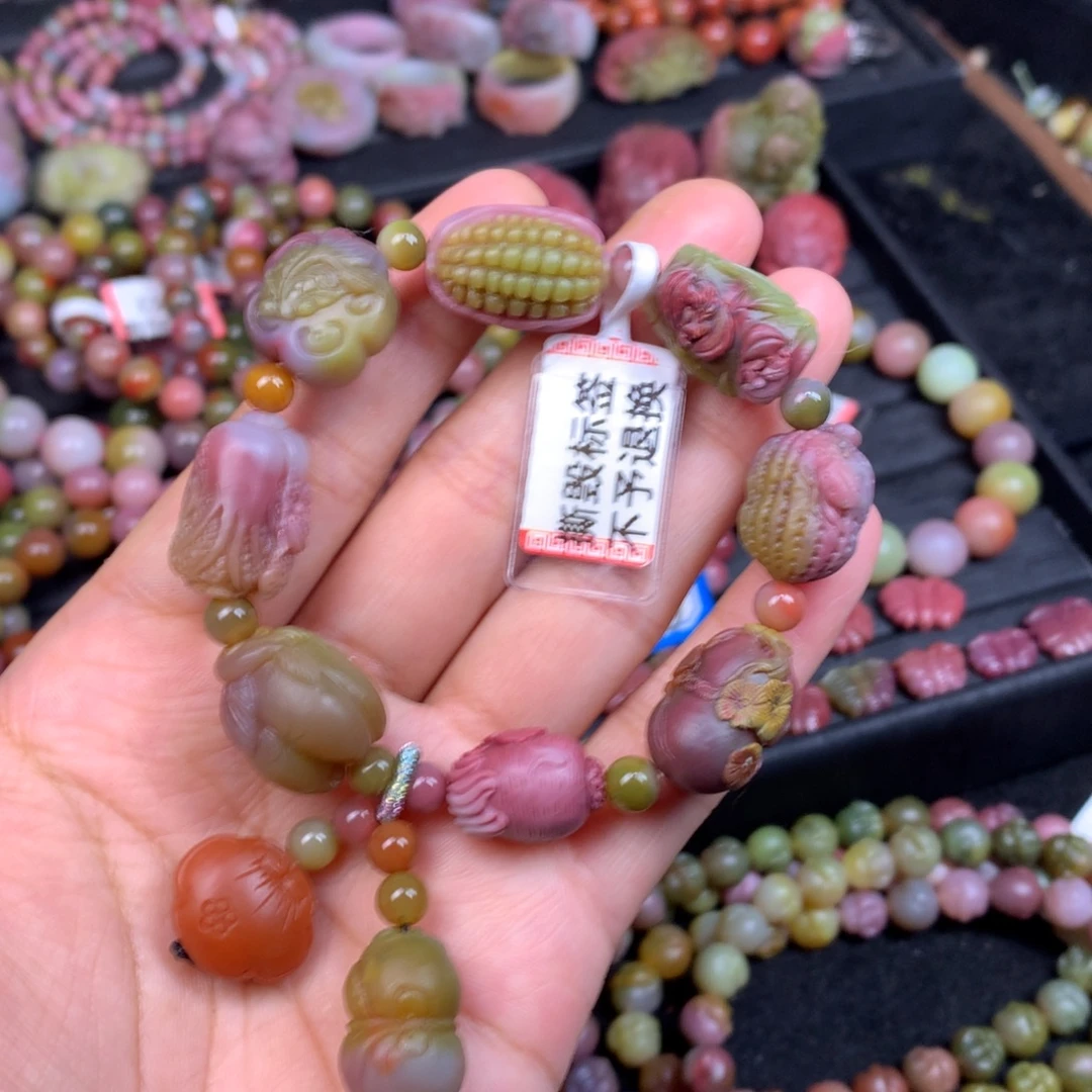 玛瑙/玉髓未镶嵌手链