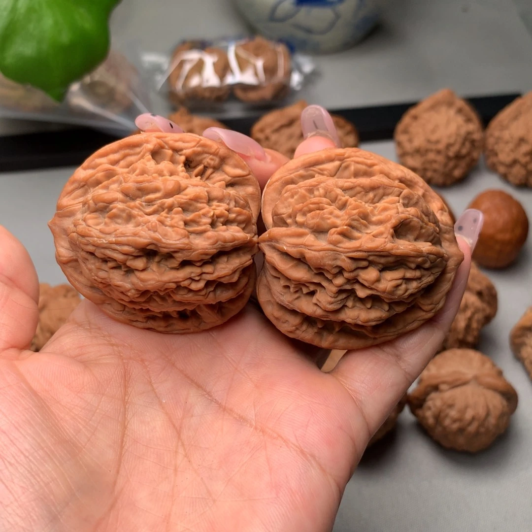 把件文玩核桃虎头45