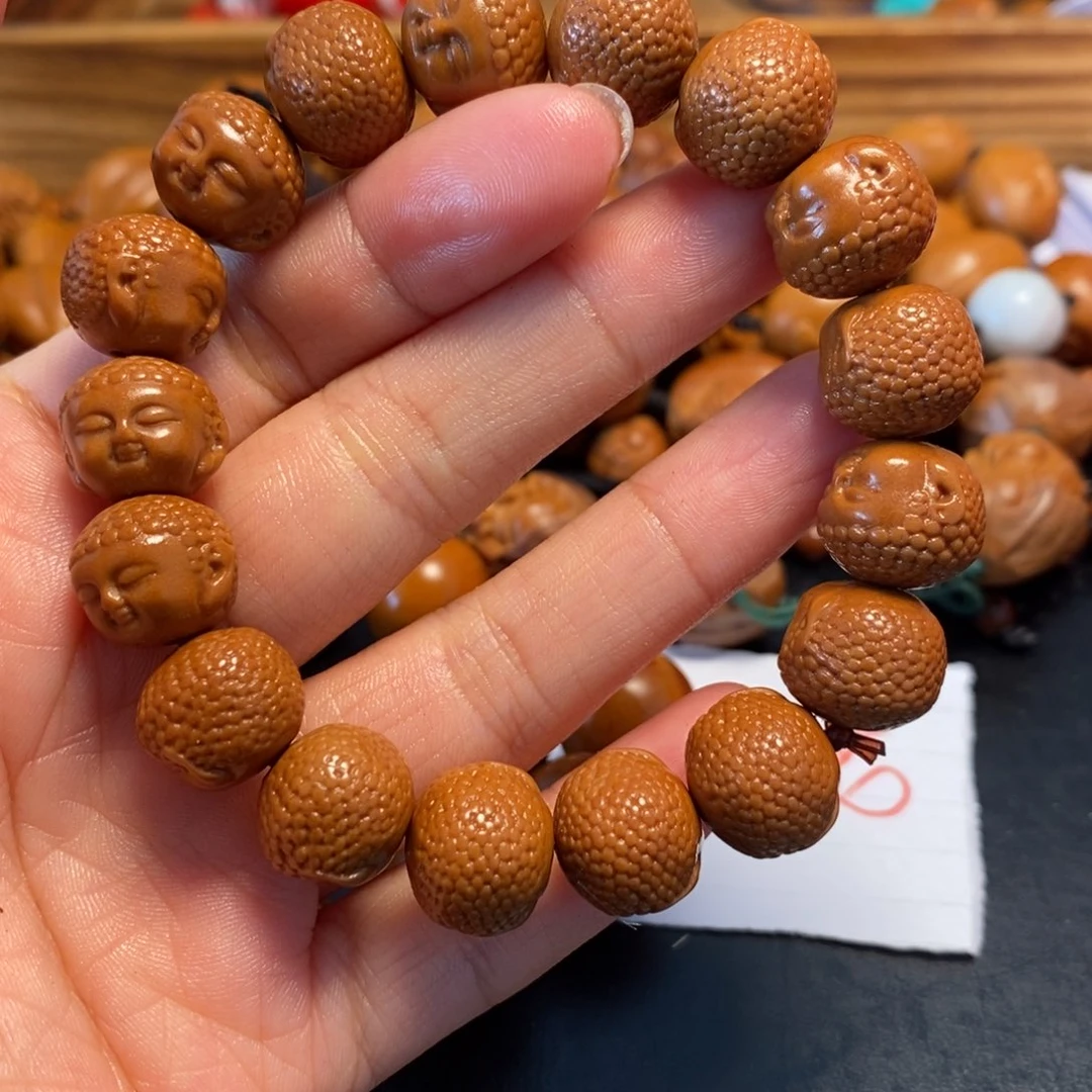 橄榄核手串/手链猴头宝宝佛
