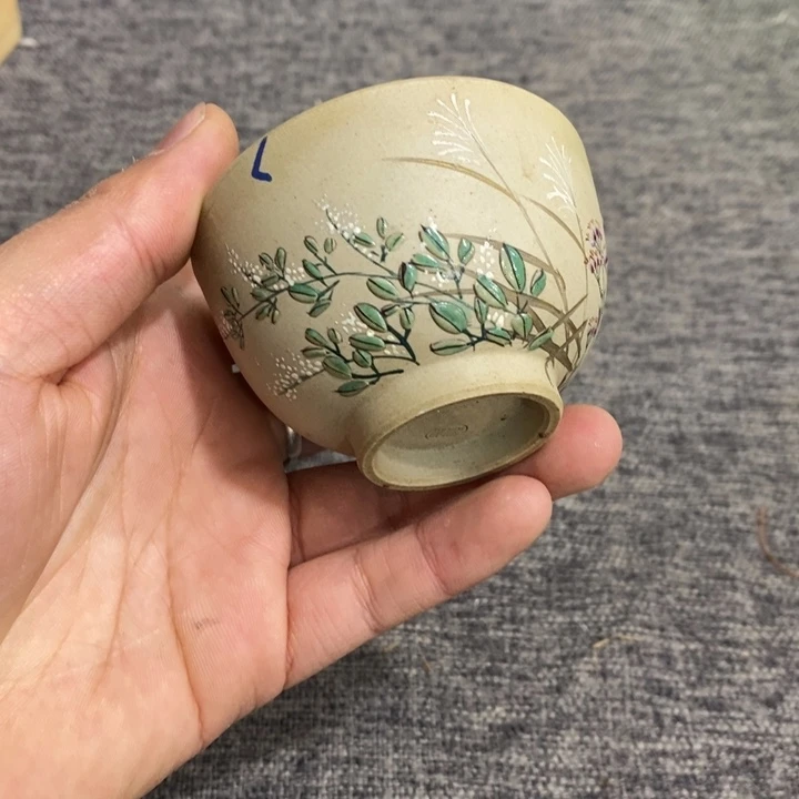 紫砂茶杯非常漂亮好看的花瓶
