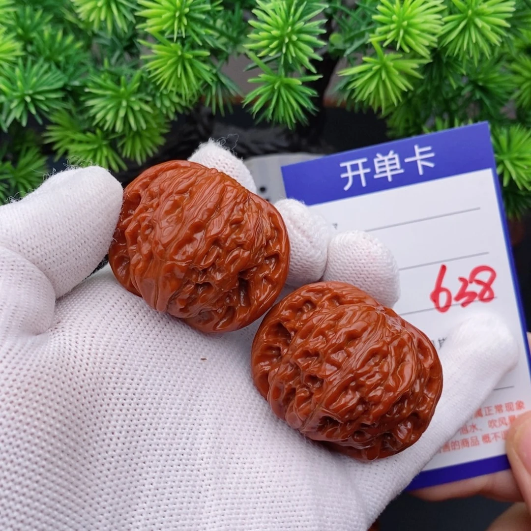 文玩核桃把件41磨盘638