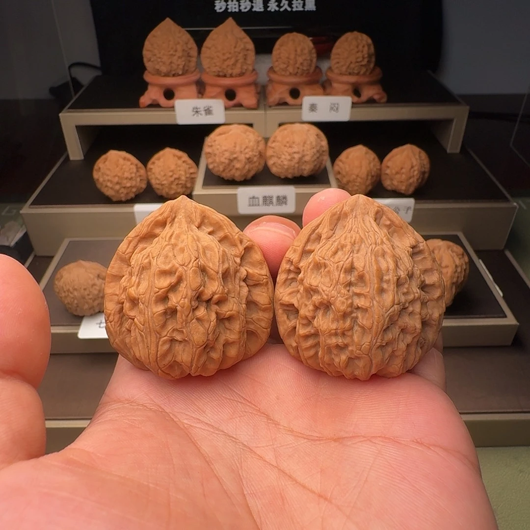 吊坠文玩核桃玄武42全品白茬