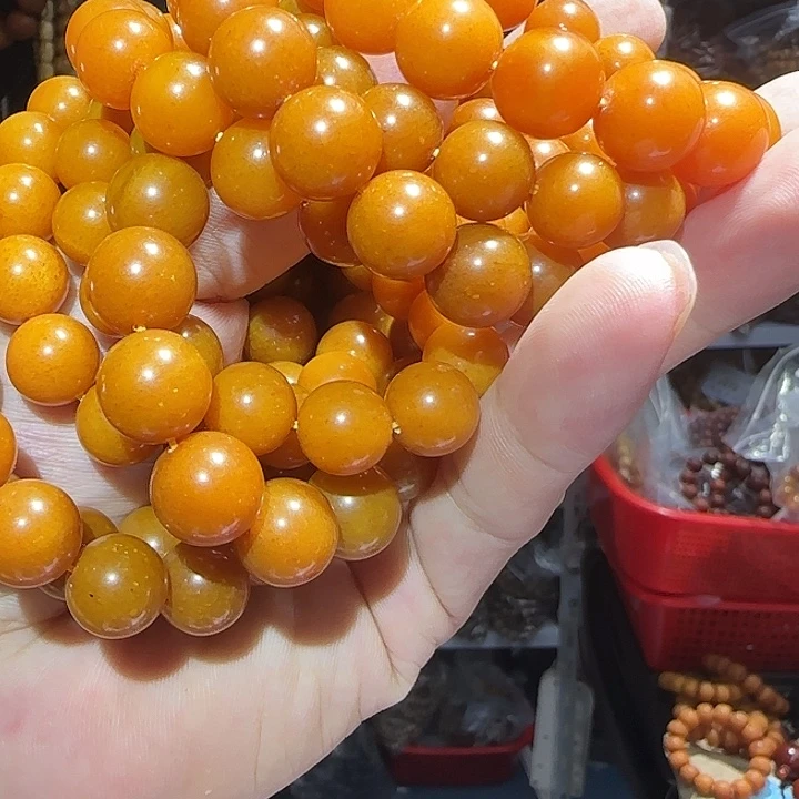 老黄圆珠手串多样性发其一