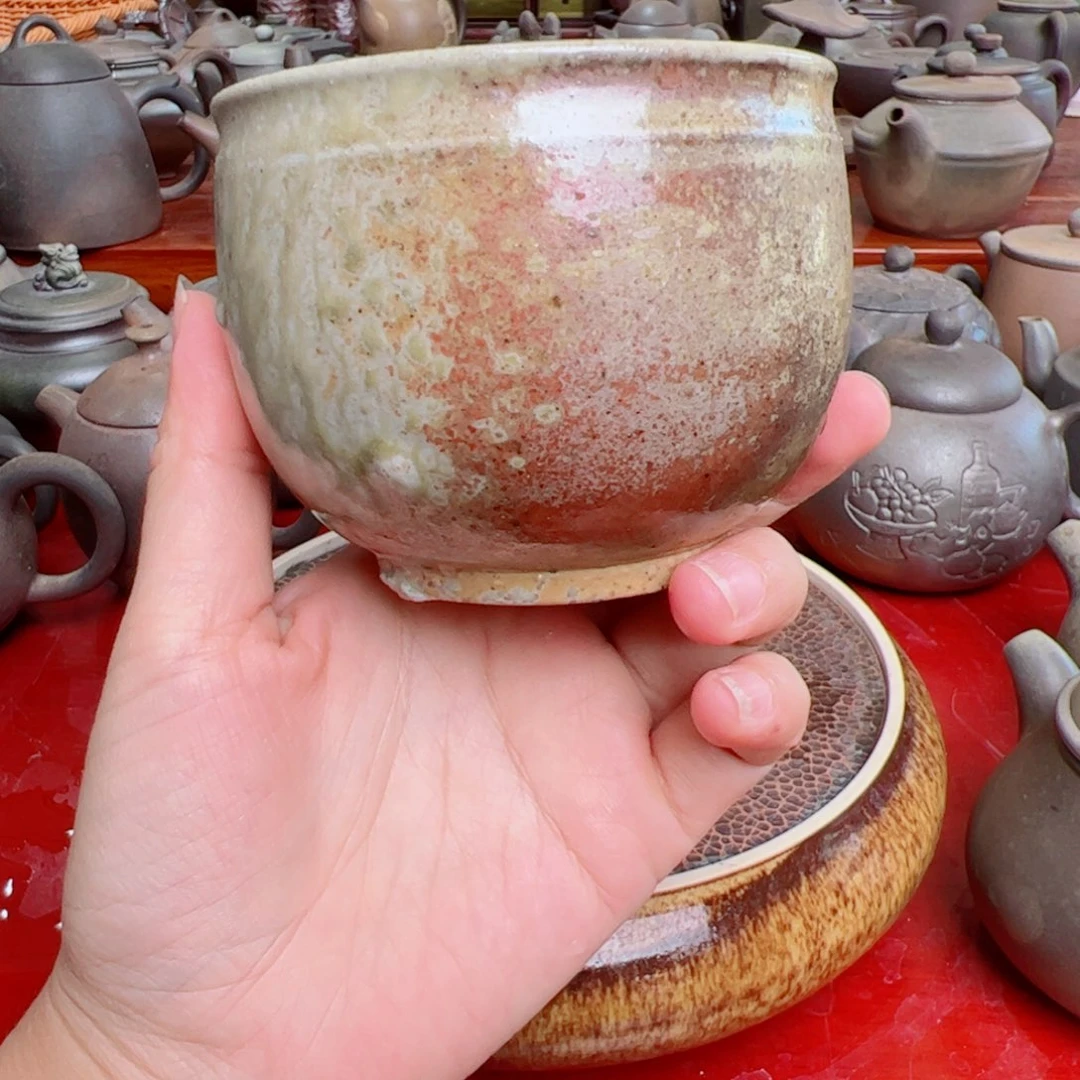坭兴陶贵台龙窑柴烧茶器A39